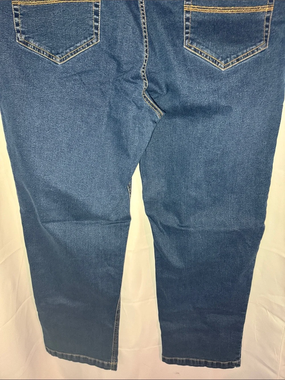 Duke Haband Classic Jeans Mens 42m Straight Leg Blue Denim Pants